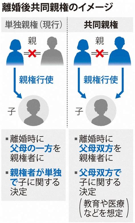 離婚 共同親権 日本